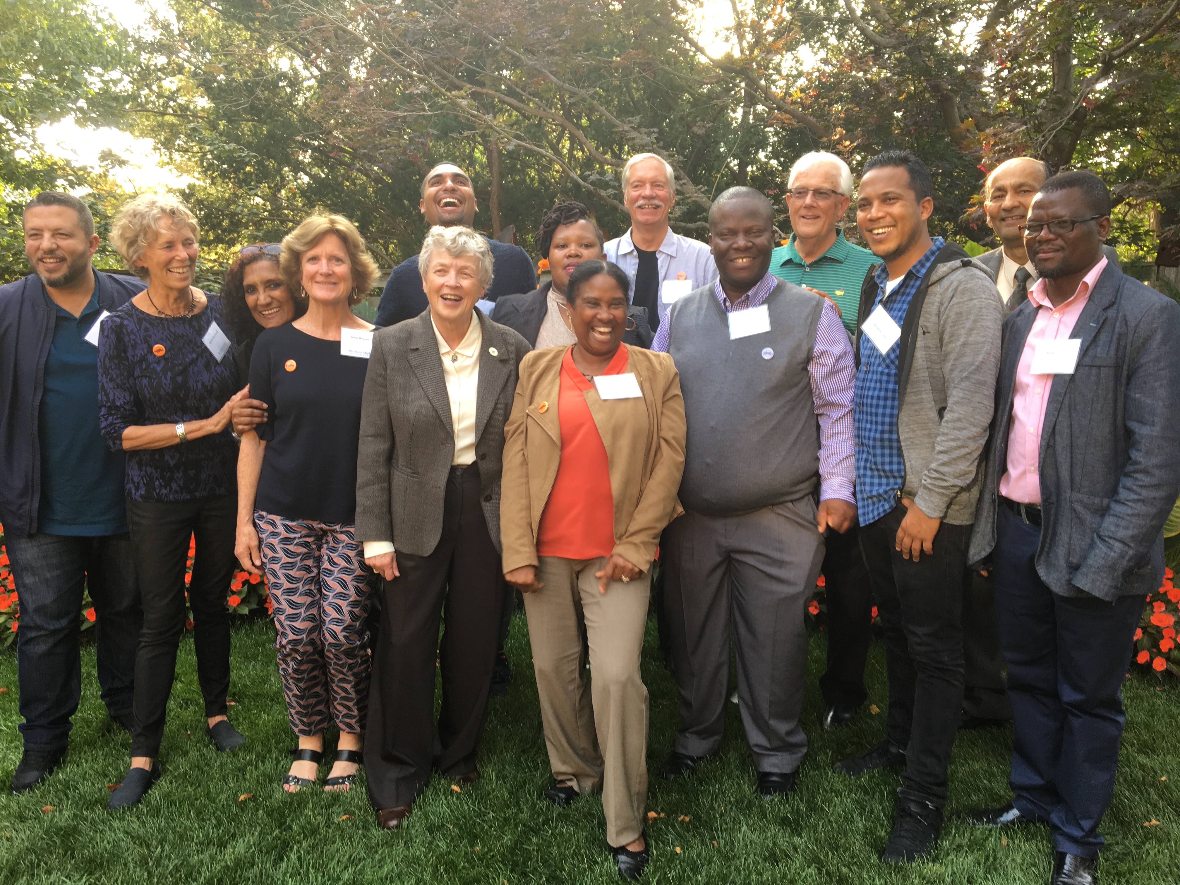 A group photo of MSU faculty and the South African cultural heritage delegation